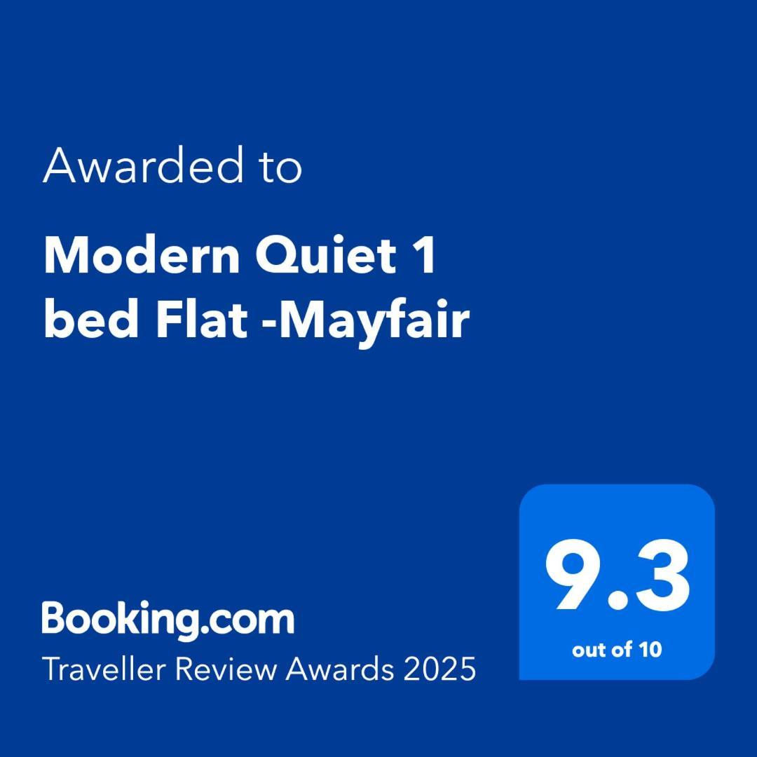Modern Quiet 1 Bed Flat -Mayfair Londra Dış mekan fotoğraf